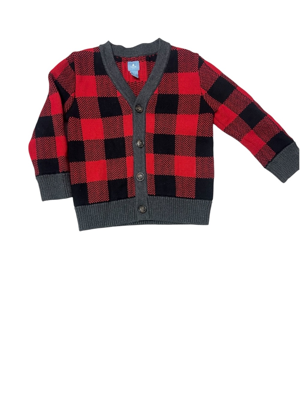 Baby GAP Buffalo Plaid Cardigan Kids size 2